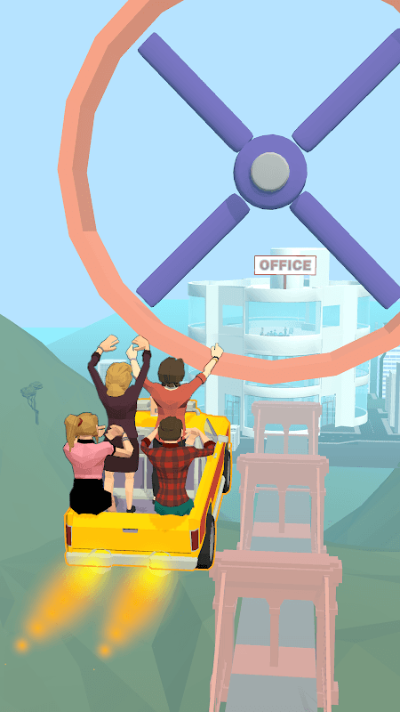 Crazy Transport - Air taxi screenshot 4