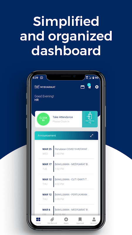 MySyarikat - HR, Payroll & Attendance System screenshot 2