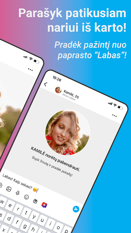 Draugas.lt - pažintys, flirtas screenshot 2