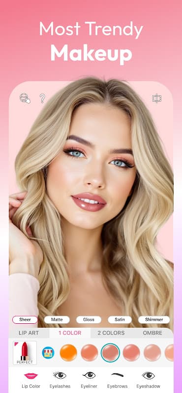 YouCam Makeup - Beauty Editor screenshot 1