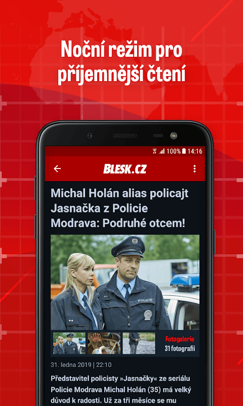 Blesk: zprávy, celebrity, spor screenshot 5