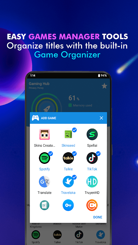Game Manager - GAxHub Launcher screenshot 3