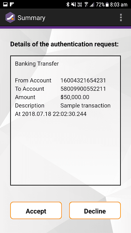 Salt mSign screenshot 2