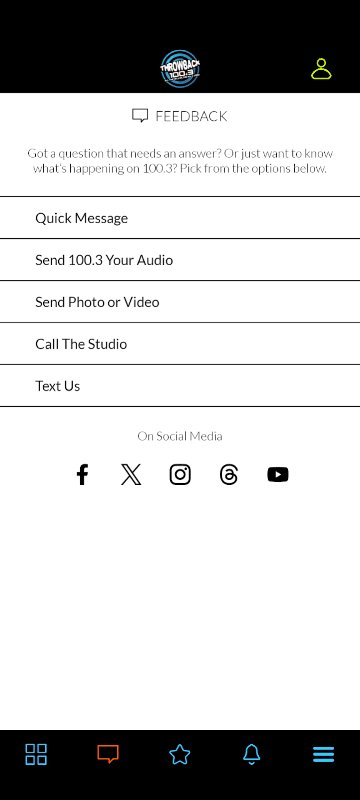 Throwback 100.3 screenshot 3