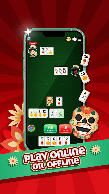 Conquian: Mexican Card Game screenshot 4