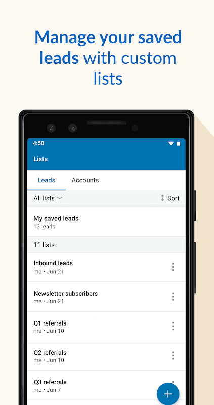 LinkedIn Sales Navigator screenshot 4
