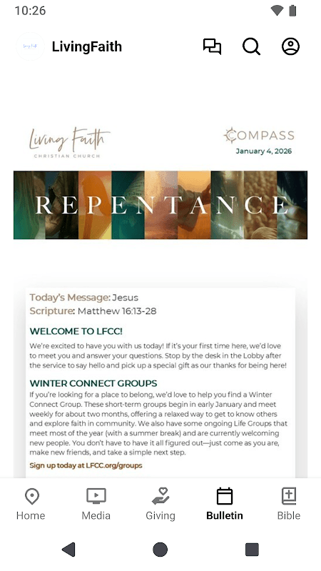 Living Faith Christian Church screenshot 4