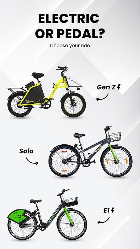 MYBYK | Bicycle Rental & Sharing screenshot 1