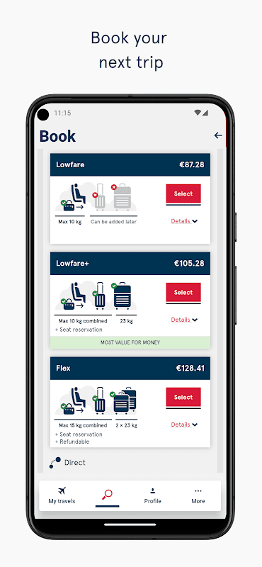 Norwegian Travel Assistant screenshot 2