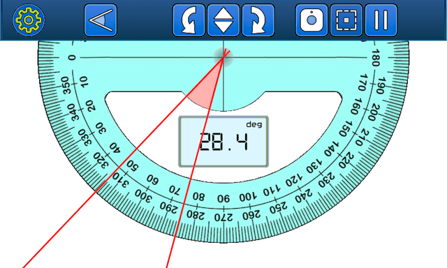 Protractor Tool screenshot 2