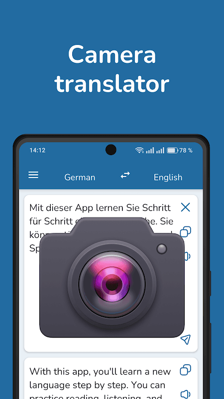German English Translator screenshot 2