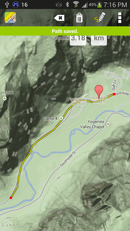 Maps Ruler screenshot 2