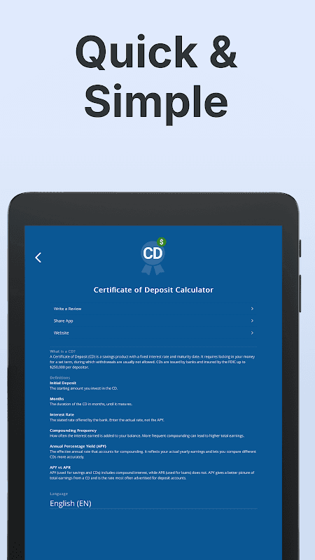 CD Calculator Pro screenshot 6