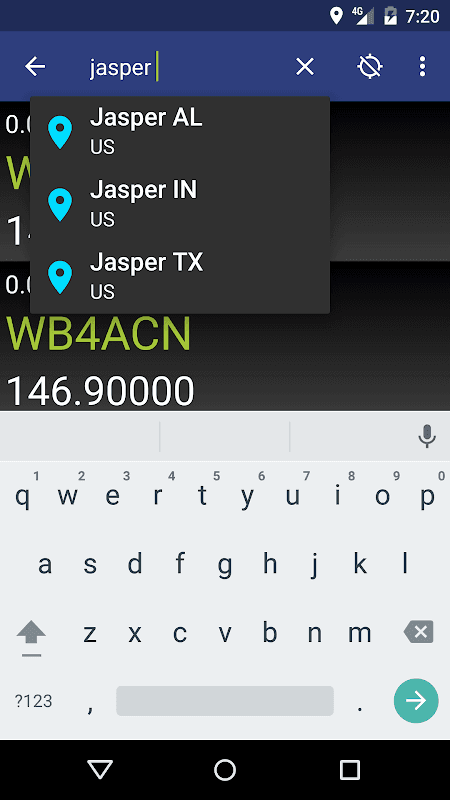 RepeaterBook screenshot 2