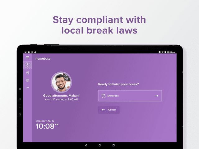 Time Clock by Homebase screenshot 3