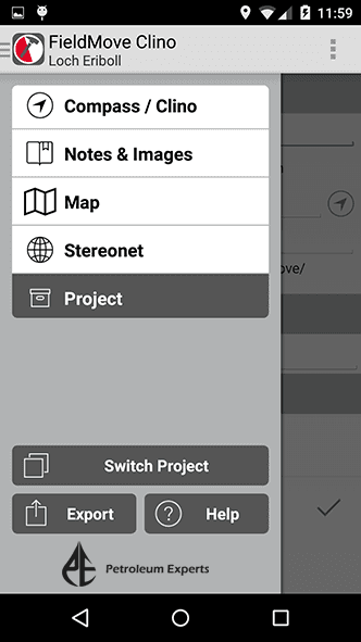 FieldMove Clino screenshot 4
