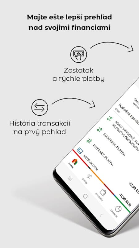 mBank SK screenshot 1