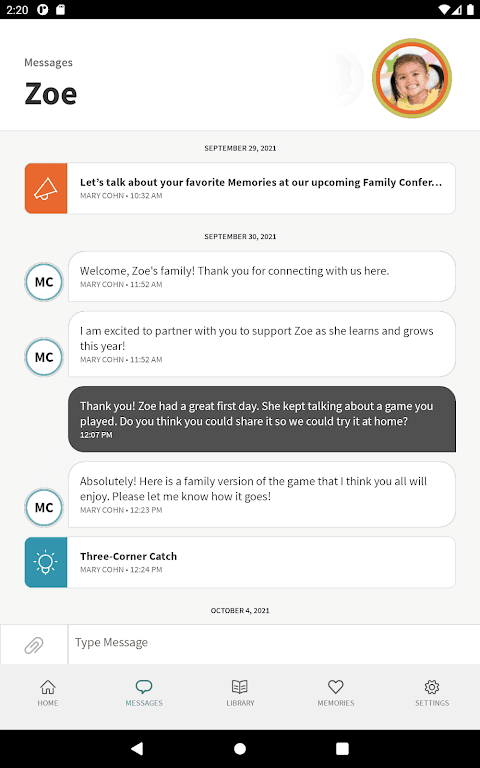 Teaching Strategies Family screenshot 5