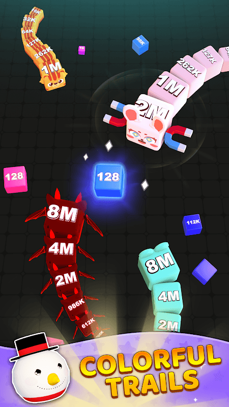 Jelly Cube Run 2048 - Merge io screenshot 1
