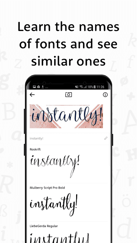 WhatTheFont screenshot 4