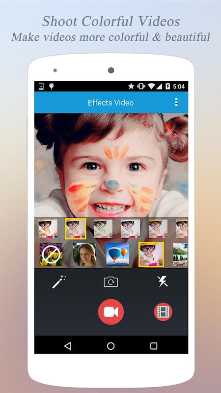 Effects Video - Filters Camera screenshot 2