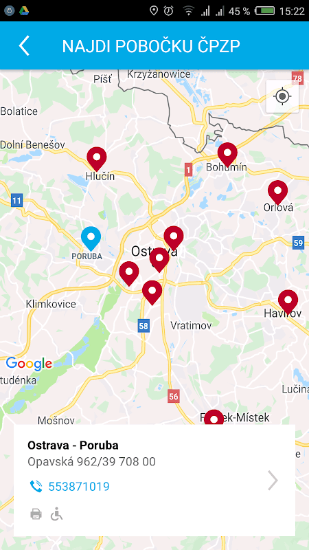 Zdraví v mobilu screenshot 2