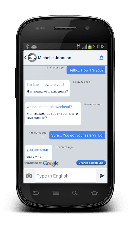 Lringo+ Messenger Translator screenshot 6