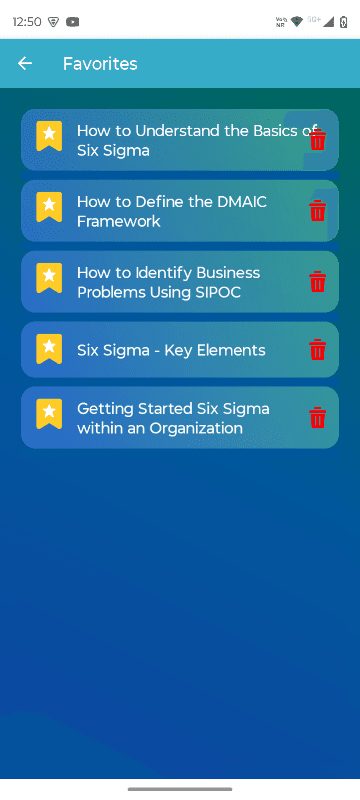Learn - Six Sigma screenshot 5