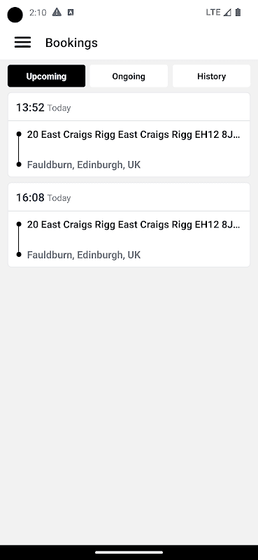 City Cabs (Edinburgh) Ltd Taxi Service screenshot 5