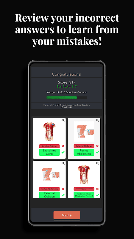 Anatomist - Anatomy Quiz Game screenshot 5