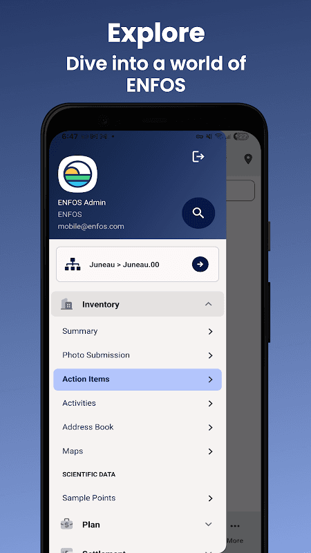 ENFOS screenshot 2