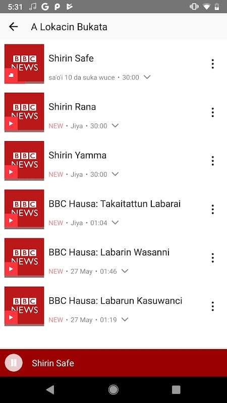 BBC News Hausa screenshot 4