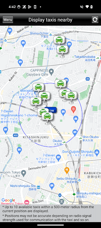 TokyoMusen Taxi screenshot 5