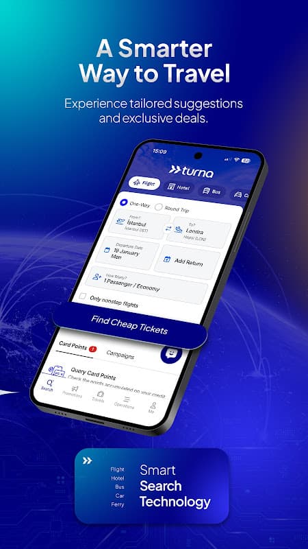 Turna - Uçak Otel Otobüs Araç screenshot 2