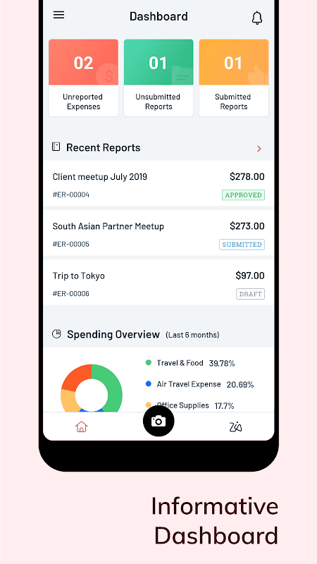 Zoho Expense - Expense Reports screenshot 1