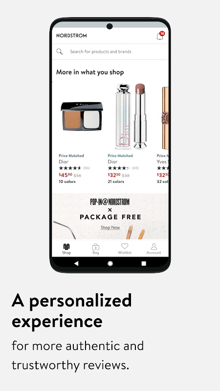 Nordstrom screenshot 2