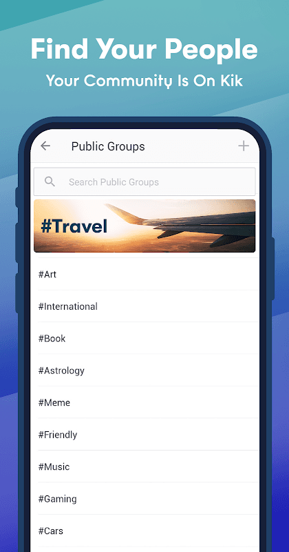 Kik — Messaging & Chat App screenshot 4