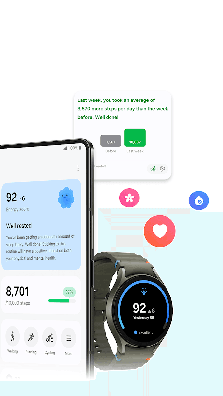 Samsung Health screenshot 2