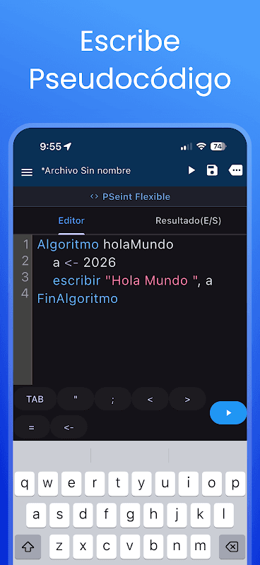 Pseudocode, PSeInt, Visualg screenshot 1
