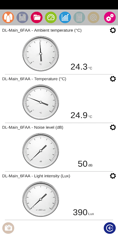Bluetooth Data Logger screenshot 1