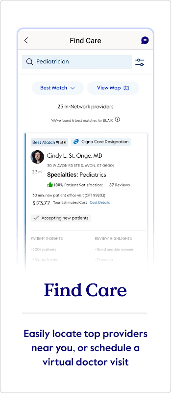 myCigna screenshot 3