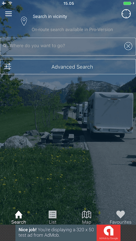 Camping App Eu Free screenshot 1