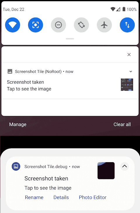 Screenshot Tile [No root] screenshot 3