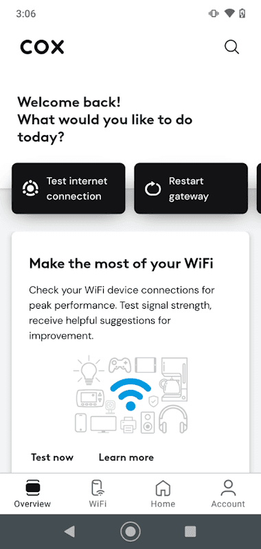 Cox Panoramic Wifi screenshot 1