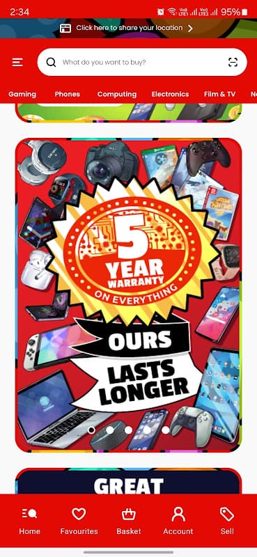 CeX: Tech & Games - Buy & Sell screenshot 1