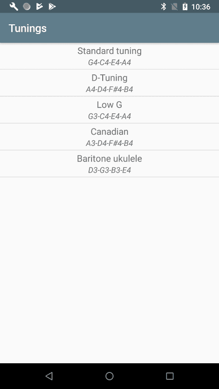 Ukulele Tuner screenshot 3