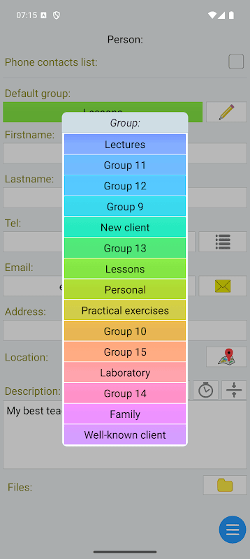 Calendar screenshot 6