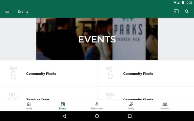 Parks Church PCA screenshot 5