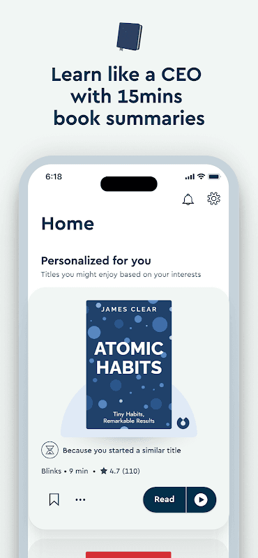 Blinkist - Nonfiction Books & Audio screenshot 1