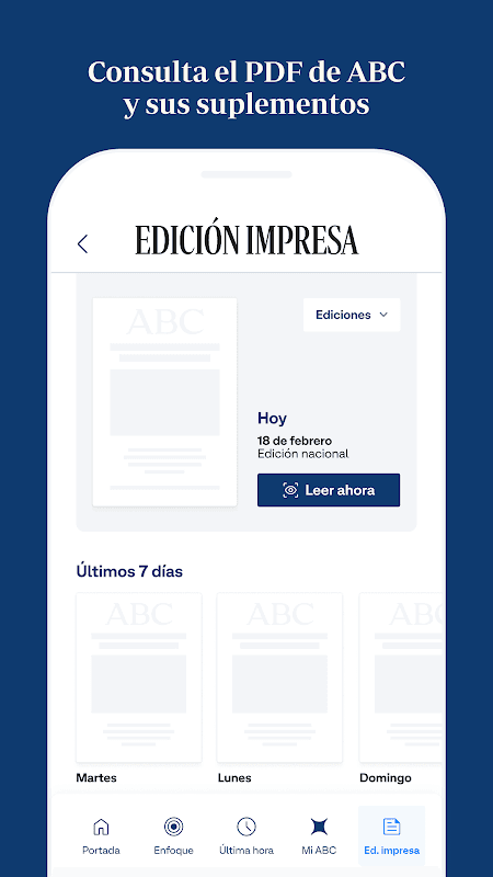 Diario ABC screenshot 6